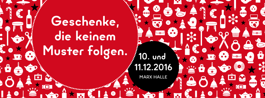 Edelstoff Designmarket, 10. and 11.12.2016, Marx Halle